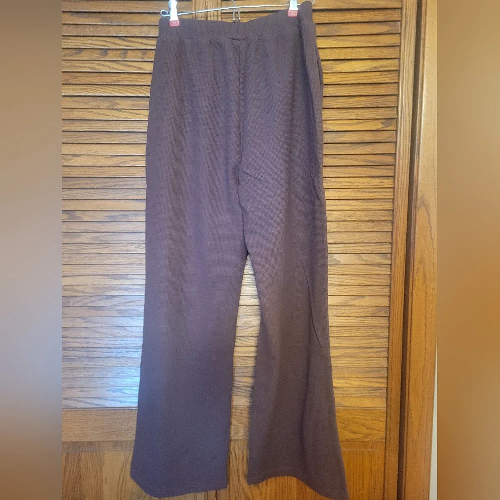 Comfrt NEW Cocoa Waffle Pants Unisex Size Medium - Picture 4 of 7